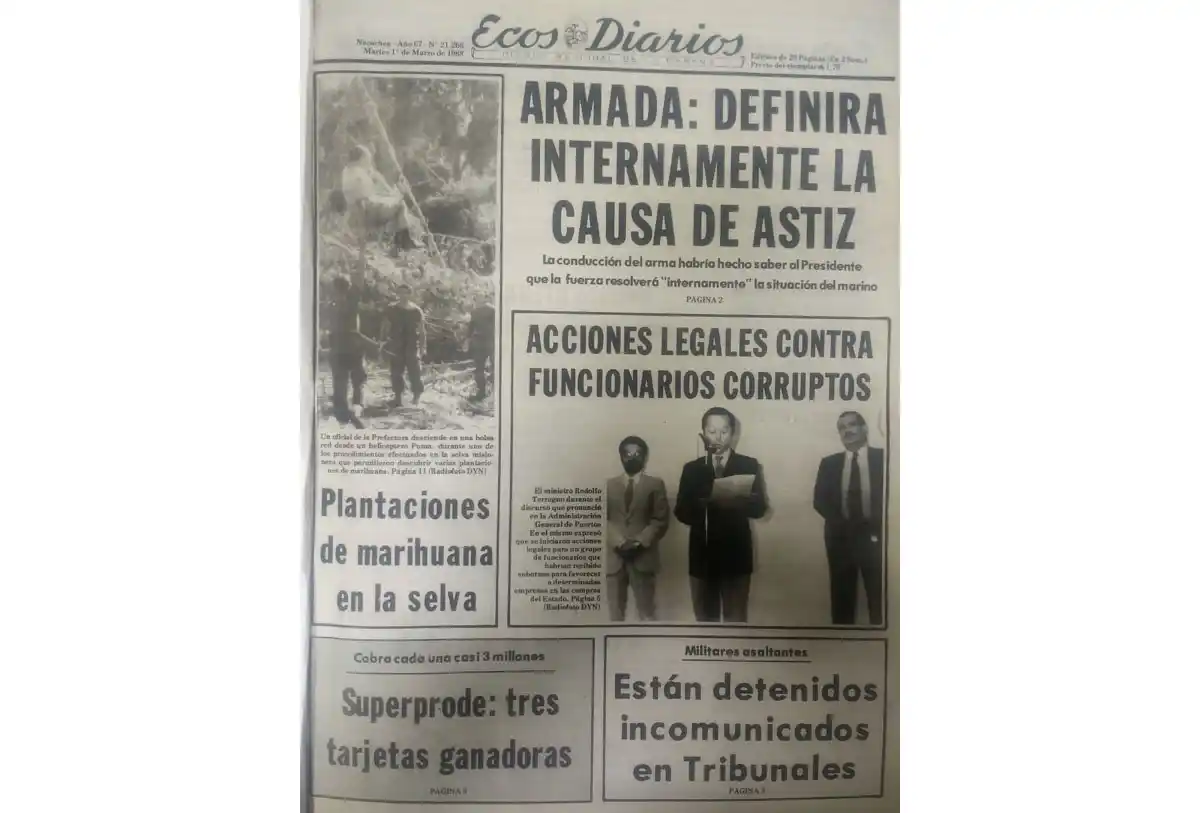 Lunes 1 de marzo de 1988