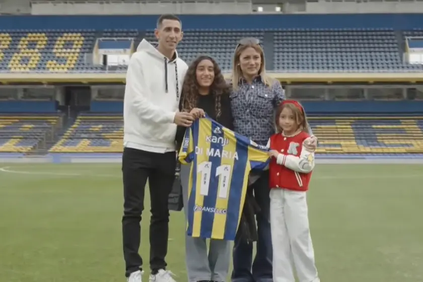 Jorgelina Cardoso apoyó a Di María tras la derrota de Central: "Estamos del lado correcto"
