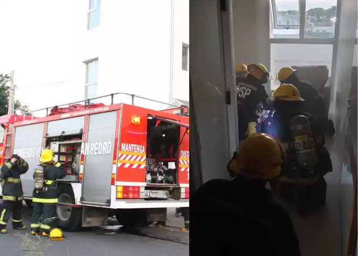 Simulacro de incendio en Hospital privado Sadiv puso a prueba la seguridad del edificio y la capacidad de los nuevos bomberos