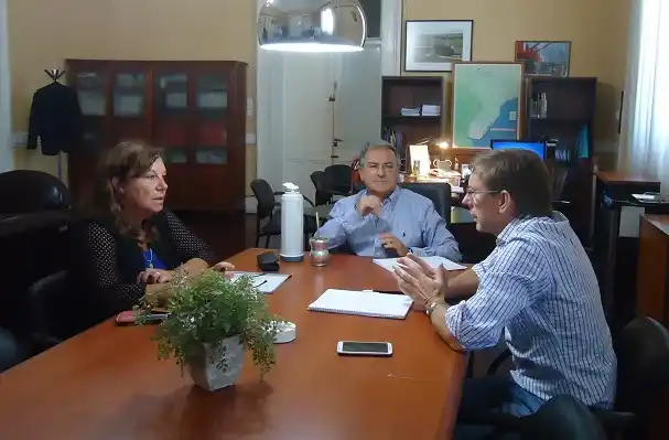 Bahillo y Benedetto analizaron obras del Departamento 