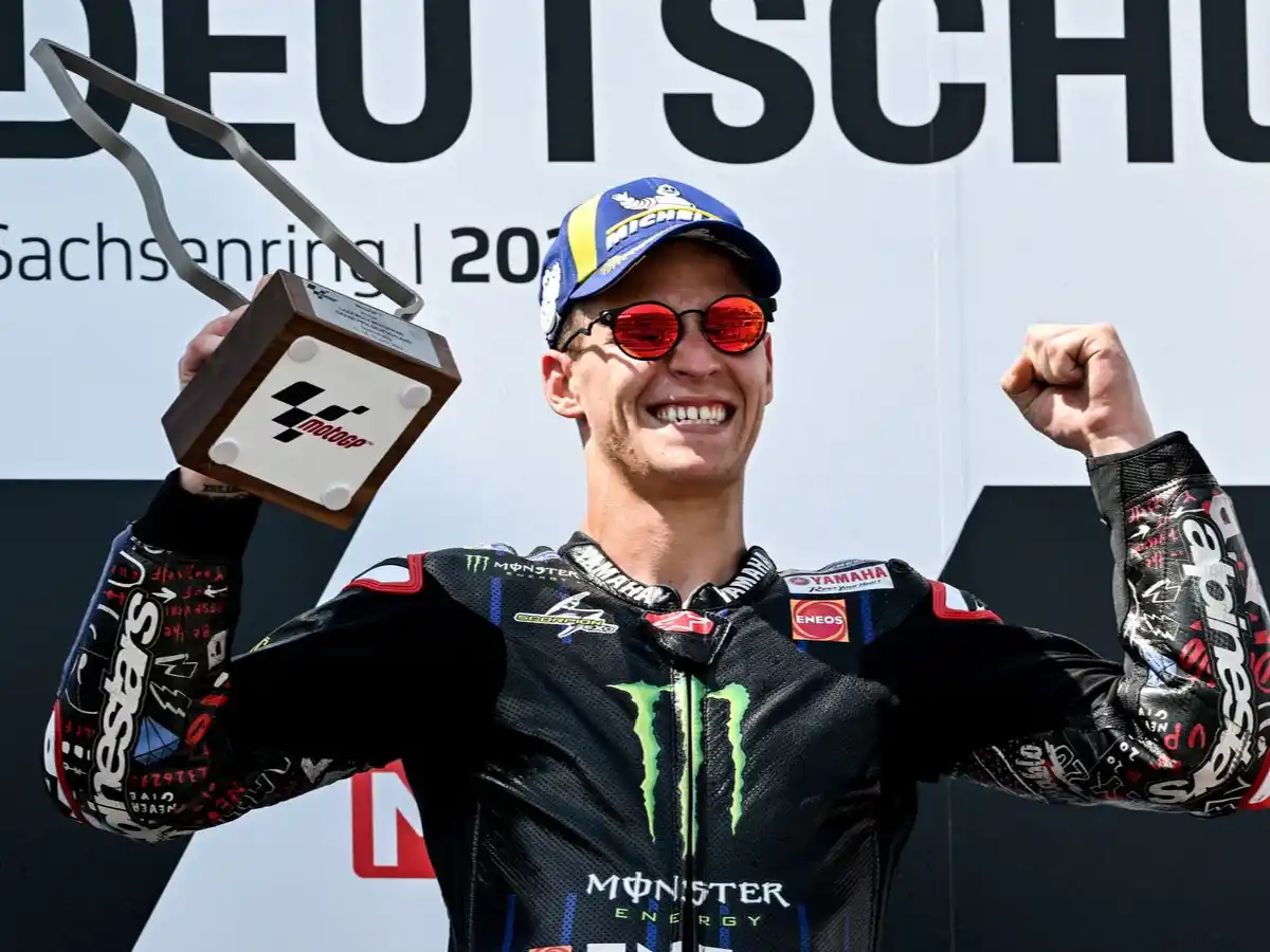 Quartararo se impuso con comodidad en Alemania