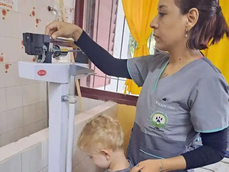 Controles de salud fueron brindados en
el Centro de Desarrollo Infantil Eva Perón