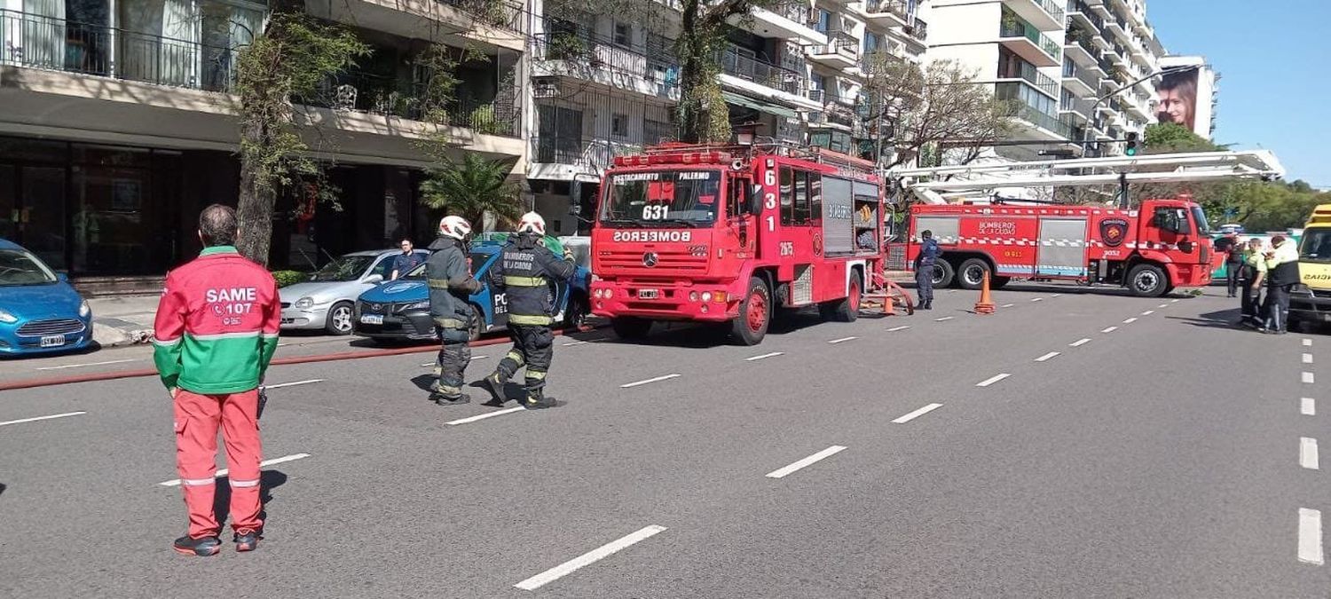 Incendio en Palermo