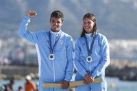 La dupla argentina mantuvo el segundo lugar y ganó plata