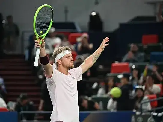 Davidovich Fokina festeja en Shanghai.