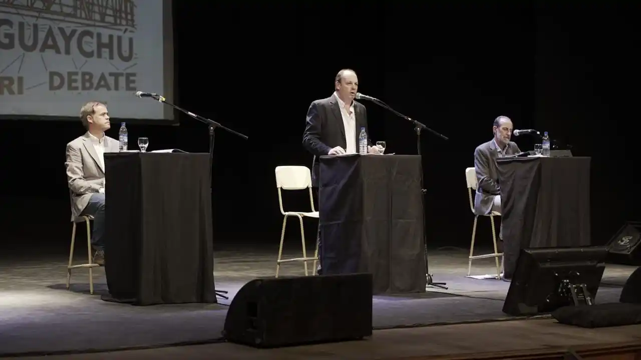 Gualeguaychú Debate: los candidatos a intendente expusieron sus propuestas