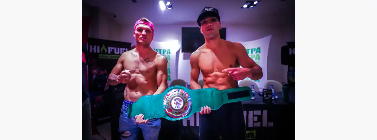 Todo listo para el festival de boxeo en Once Unidos