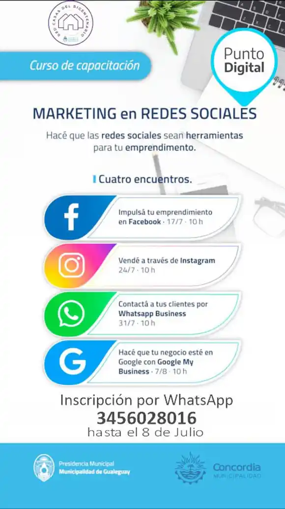 Marketing Online para emprendedores en casa del bicentenario