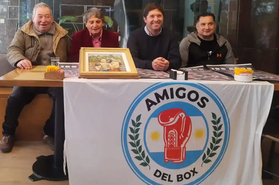 La Asociación Amigos del Box compartirán una cena para homenajear a los boxeadores locales