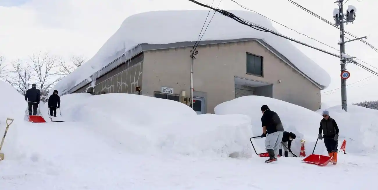 Ola de frío histórica en Japón.