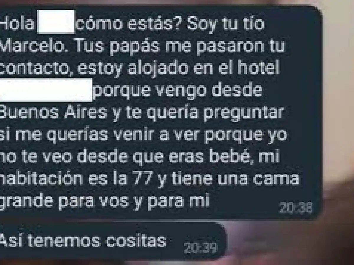Una nena de 12 años fue víctima de ciberacoso por alguien que se hacía pasar por su tío