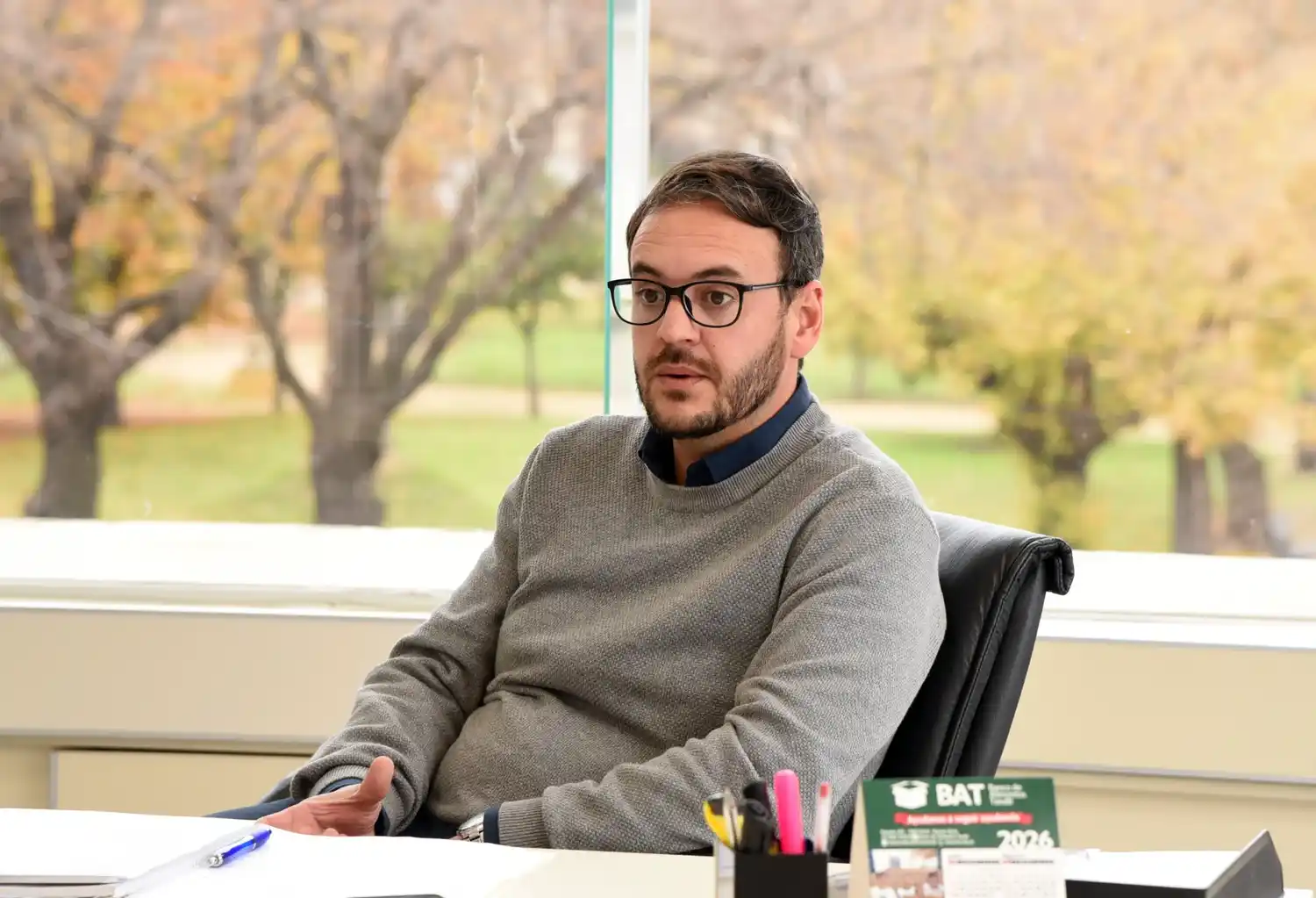 El titular de la UDAI de Anses, David Fernández.