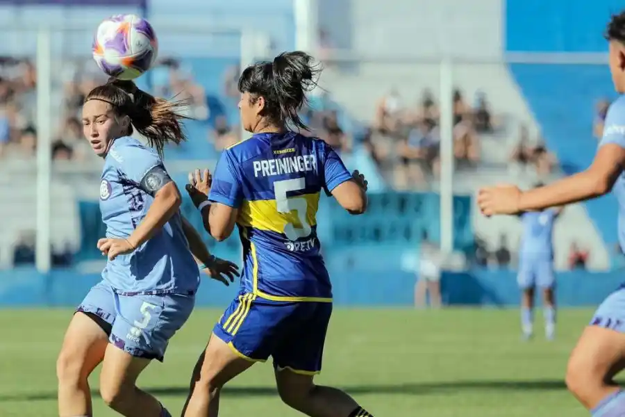 Boca venció a Belgrano en la primera final de la Copa de la Liga femenina