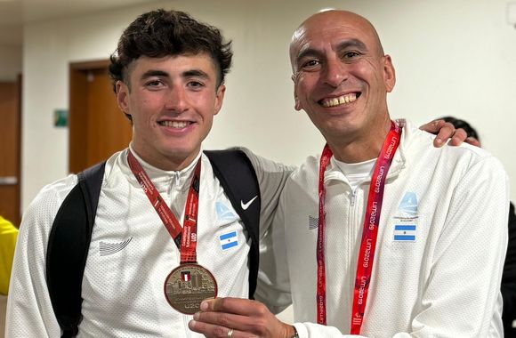 Plata para Rojas Landaburu en el Sudamericano U20