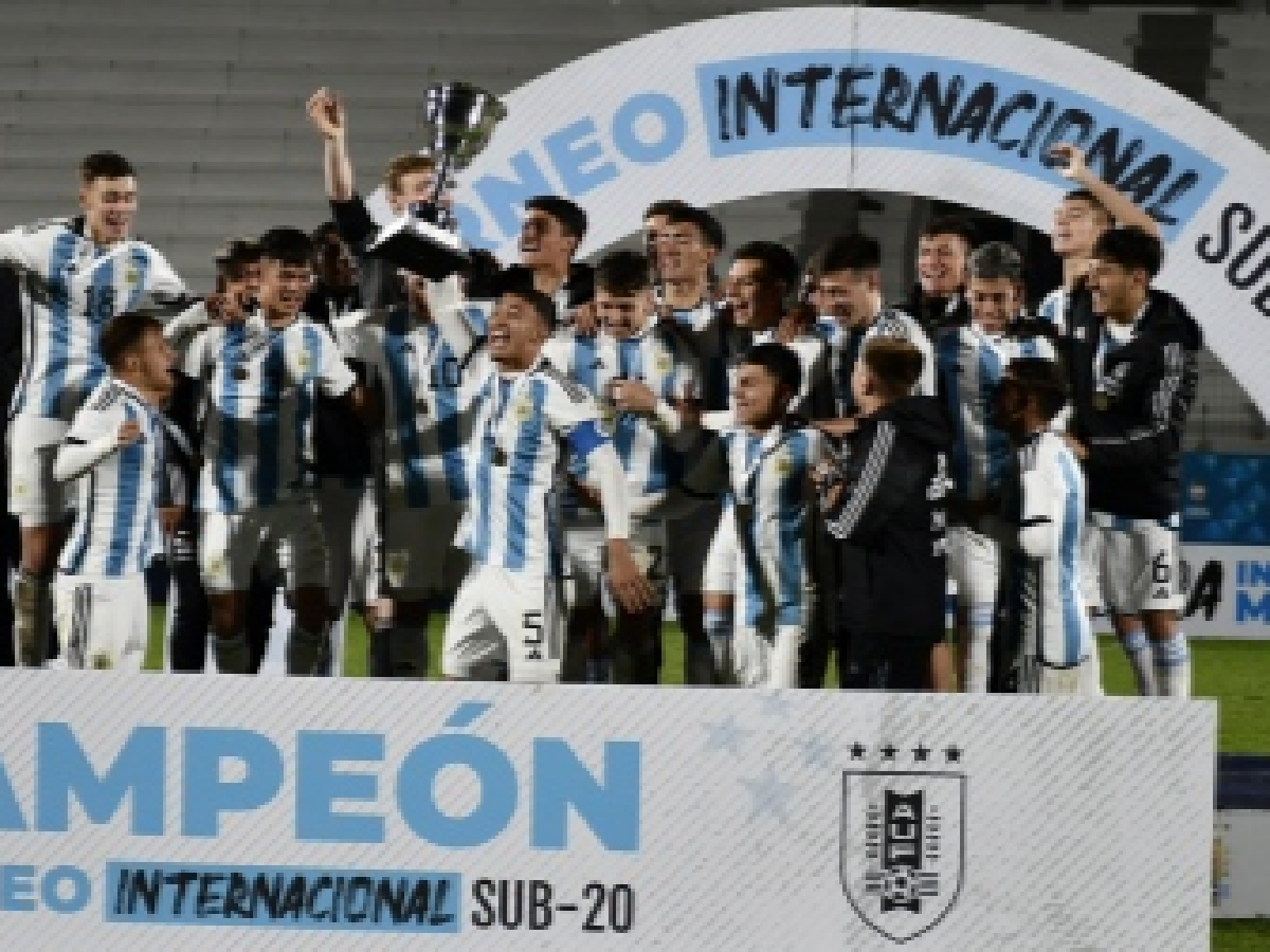 El seleccionado Sub ’20 de Argentina ganó la Copa Ciudad de Maldonado