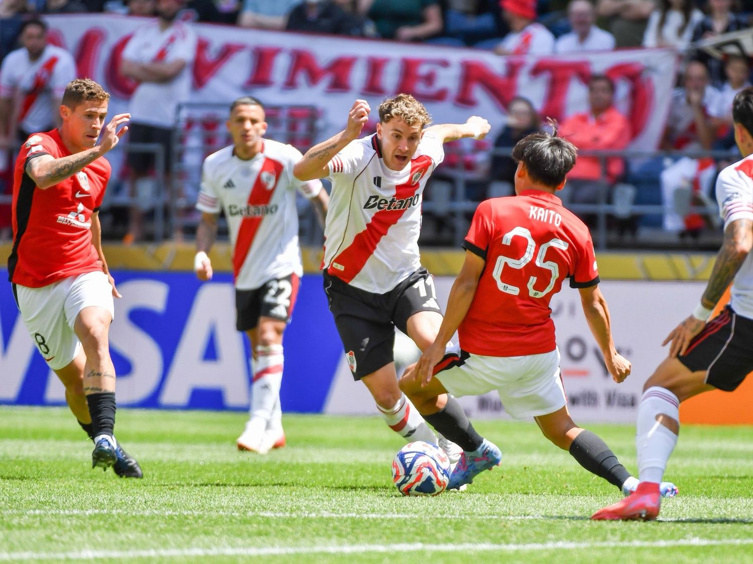 Facundo Colidio será el único delantero del "Millonario".