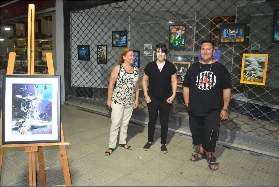 "Paseo de colores" en la semi peatonal