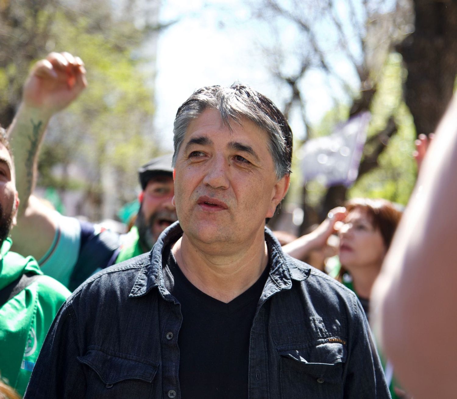 Claudio Arévalo, Secretario general de ATE bonaerense