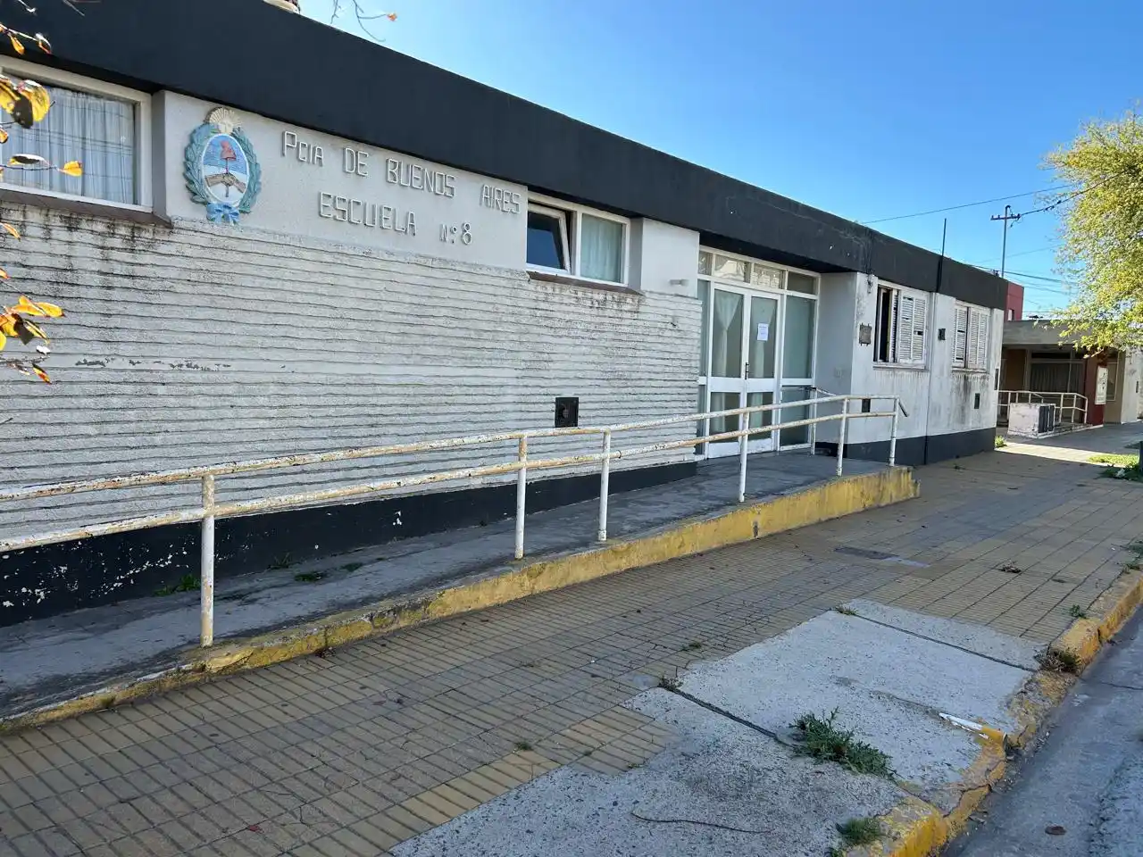La Escuela Primaria 8 sin movimiento este lunes a causa de la medida de fuerza, misma situación que se observó en la EP 21