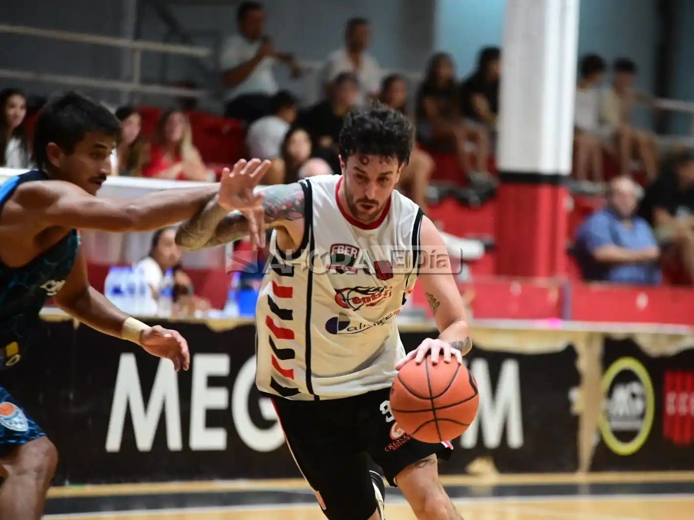 Montani Wortzel, el único fichaje de Central, que ya hizo su estreno en los amistosos y demostró toda su jerarquía en ofensiva.