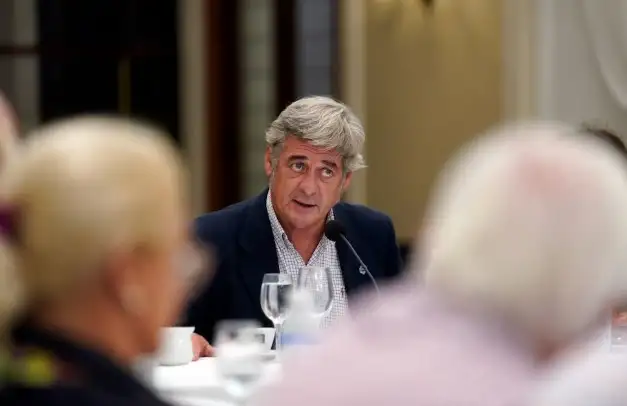 Nicolás Pino, presidente de la Sociedad Rural