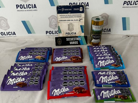 Willy Wonka, un poroto: quiso robar más de 20 chocolates y fue detenida