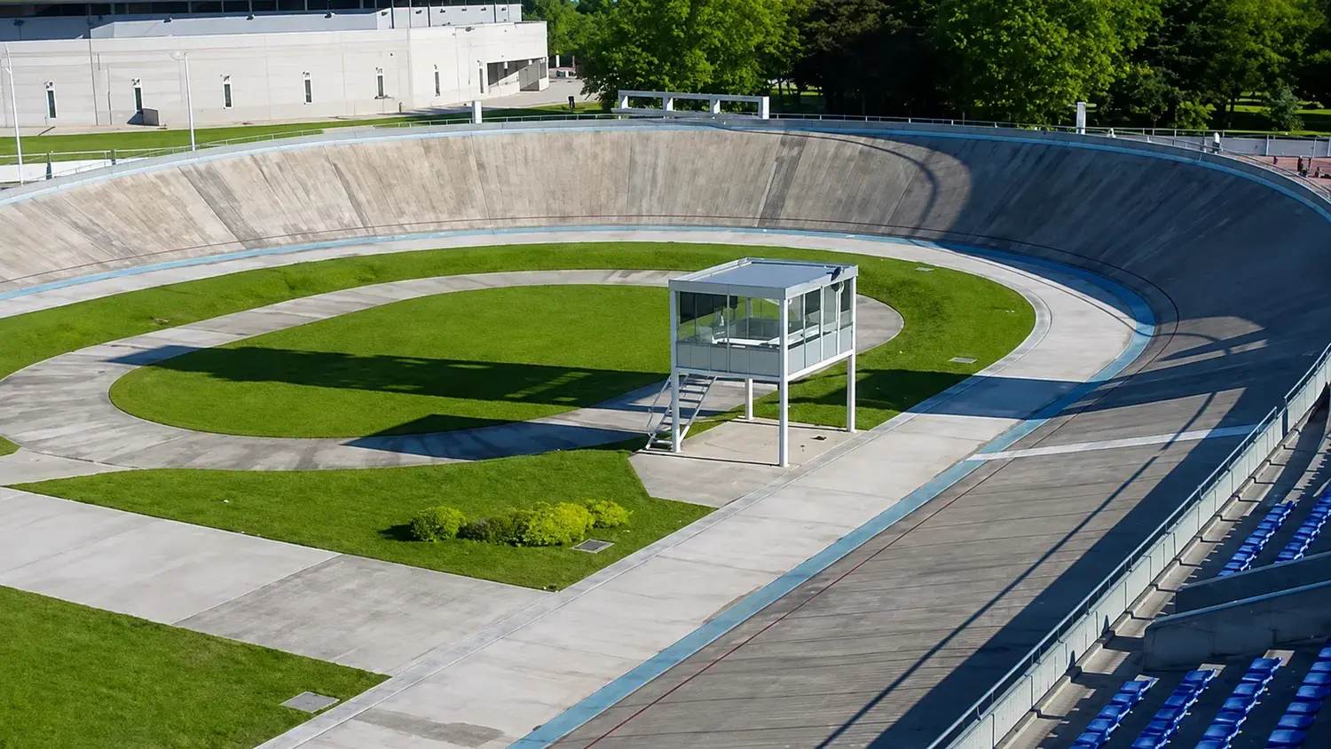Velódromo en el Parque Municipal de los Deportes: ¿Cómo se encuentra actualmente?