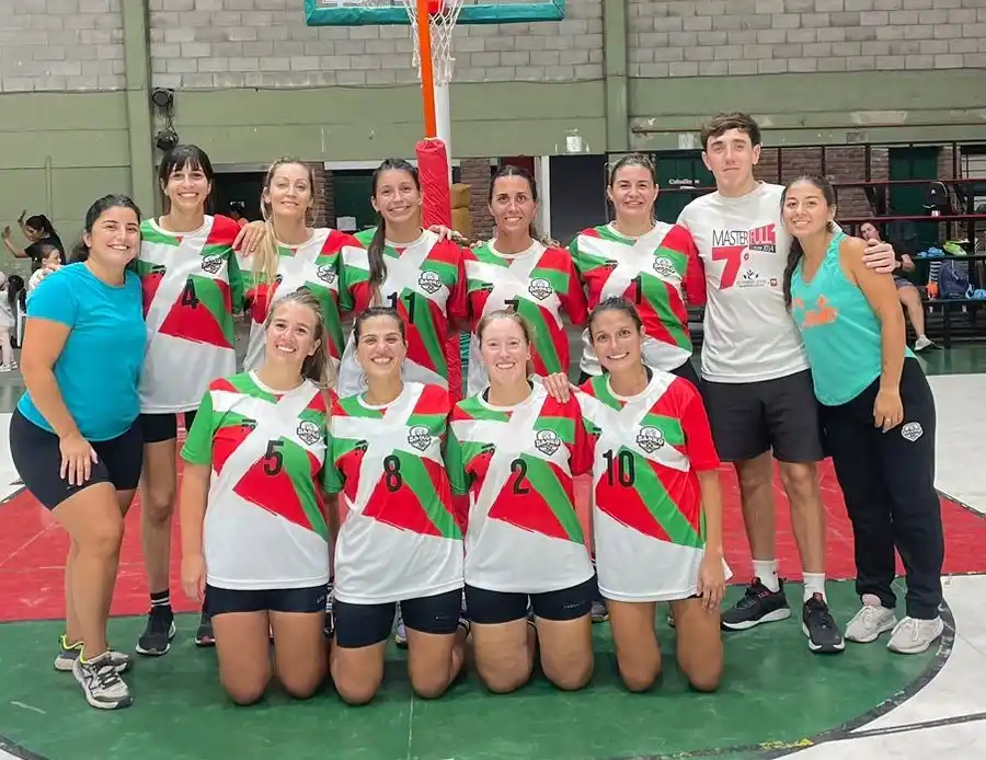 El conjunto de Cestoball Necochea, finalista del Provincial