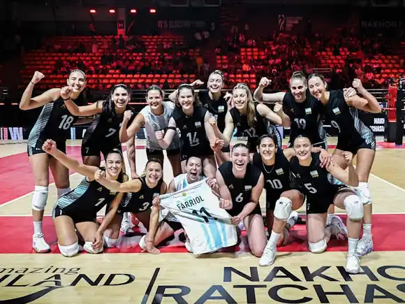 Argentina, con Azul Benítez, tuvo un gran estreno en el Mundial de Tailandia