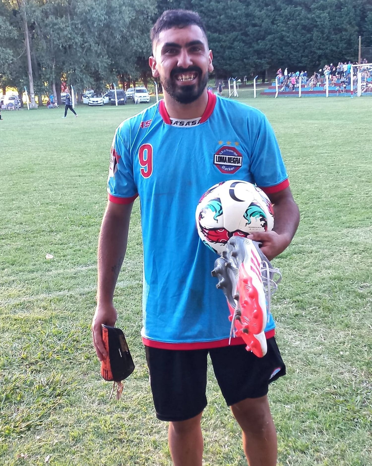 FOTO DEPORTADOS RADIO ZERO DE BARKER Franco fue el goleador del Apertura.