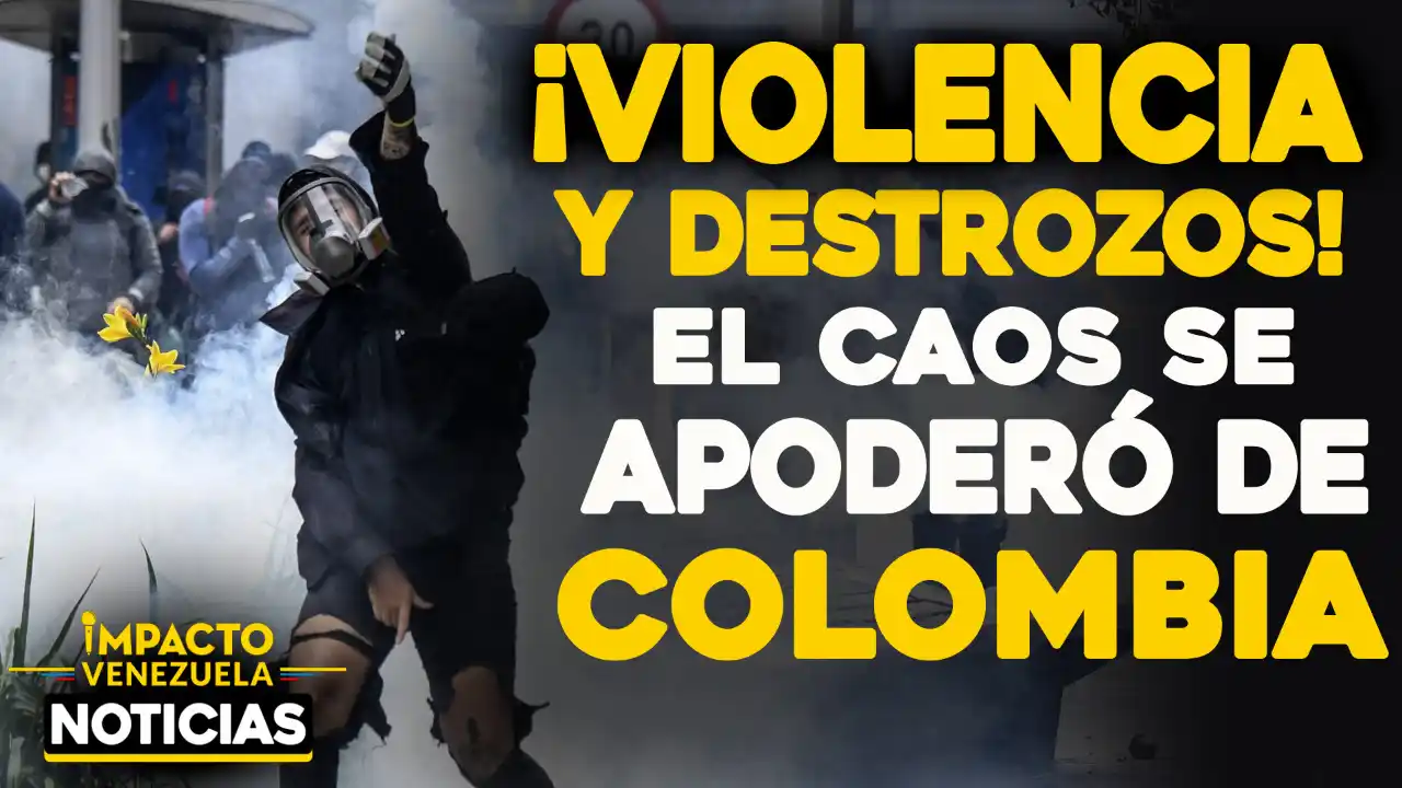 COLOMBIA ENCENDIDA: protesta contra reforma tributaria desafía la pandemia y es «más hambre para el país»