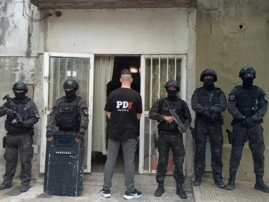 El operativo, en barrio Villa María Selva