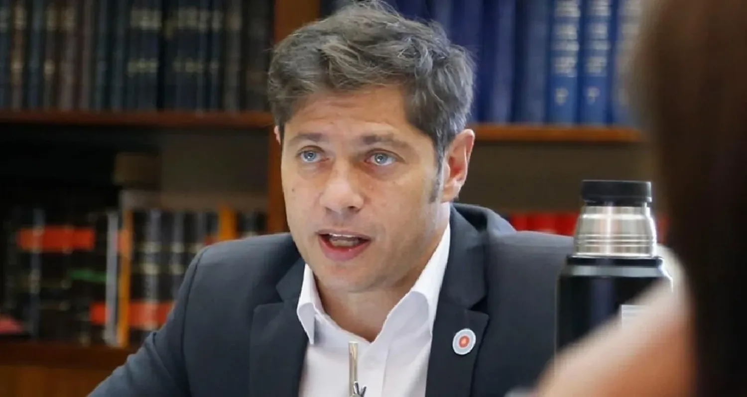 El gobernador de Buenos Aires, Axel Kicillof.