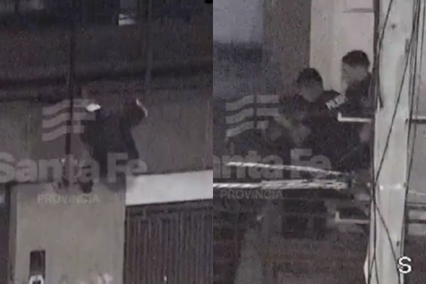Detuvieron a un ladrón que escapaba por los techos de zona sur