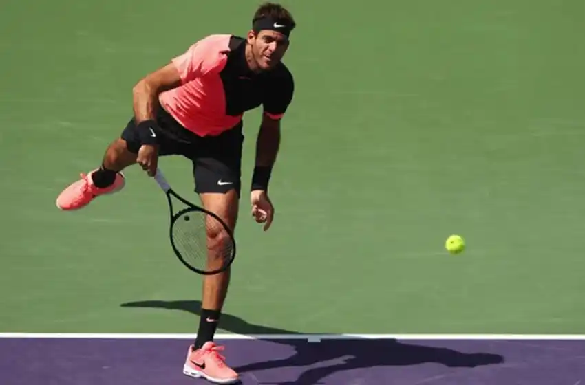 Del Potro avanzó a cuartos de Miami