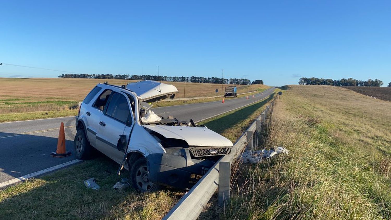 Falleció un tandilense en un accidente rutero