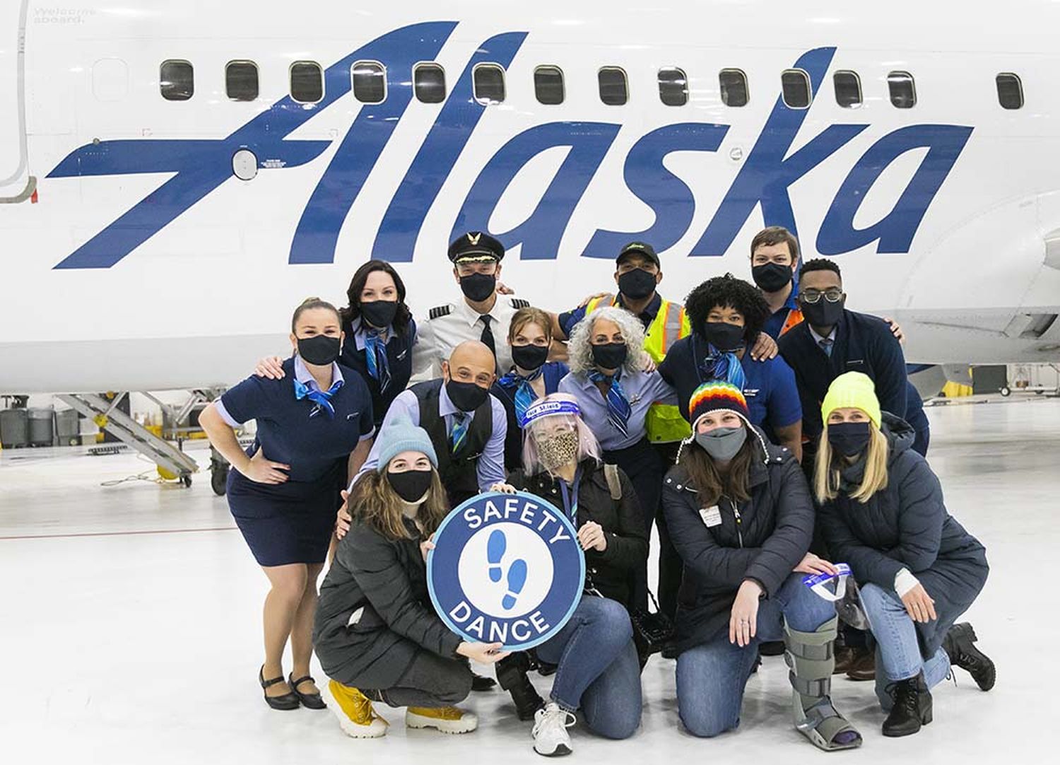 Alaska Airlines y una forma particular de mostrar sus medidas de seguridad y prevención