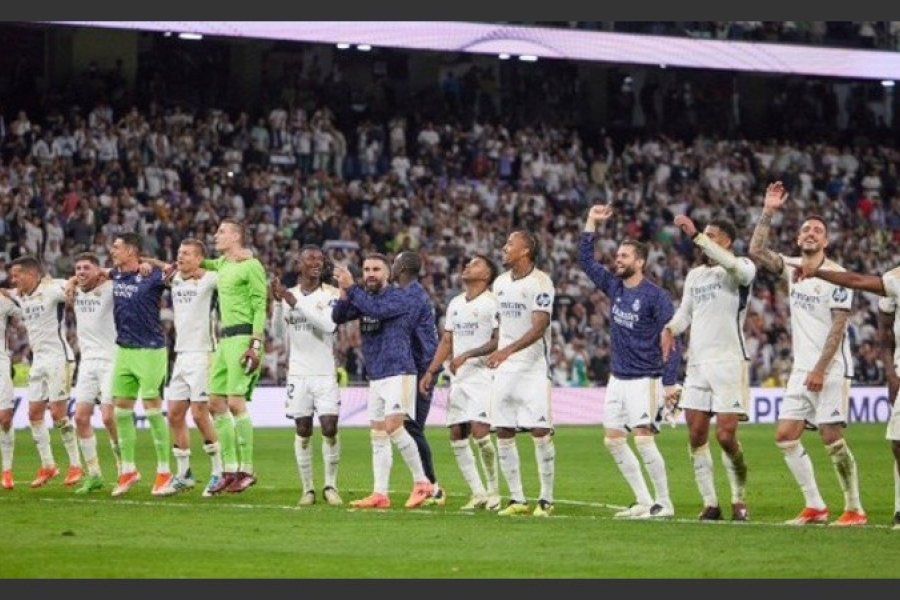 Tras la derrota de Barcelona ante Girona, el Real Madrid consiguió su título número 36 en España
