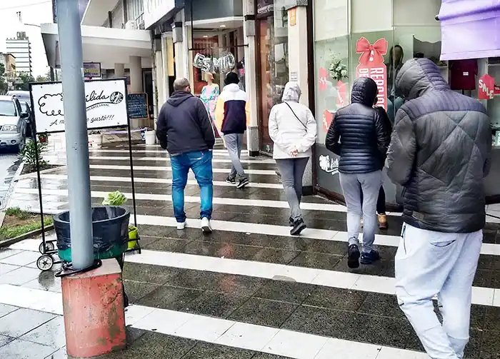 Comercios. La mayoría abrió sus puertas