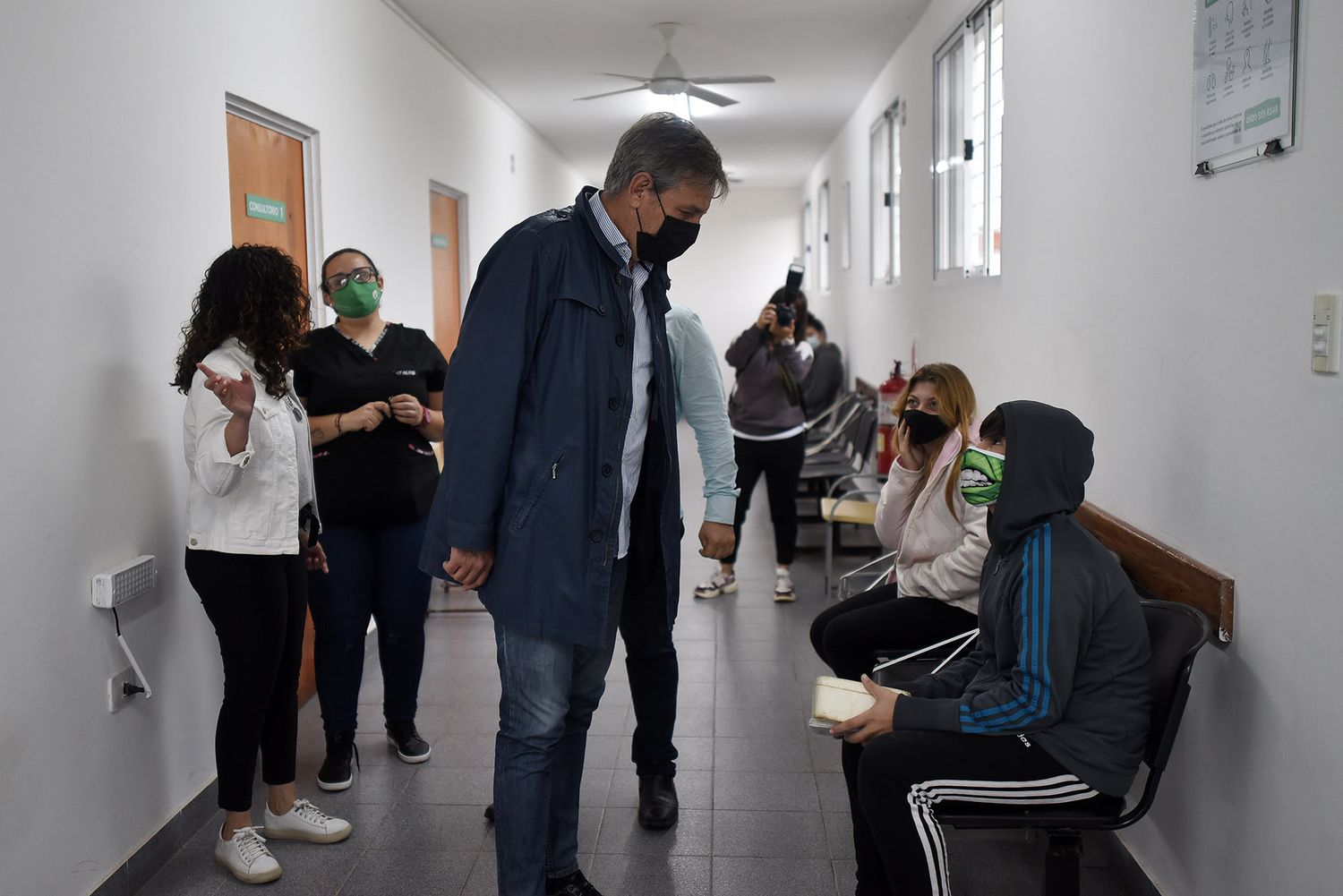 Jatón recorrió las mejoras edilicias del Centro de Salud “Nuevo Horizonte”