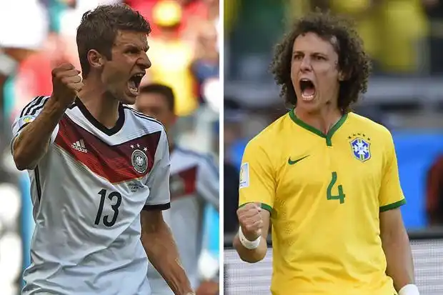 Brasil-Alemania: Sin estrellas, con un equipo figura