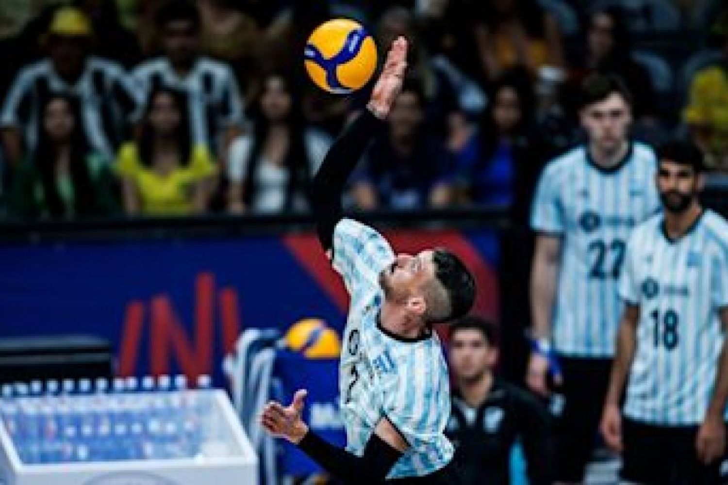 Argentina enfrenta a Brasil en Río de Janeiro por la VNL