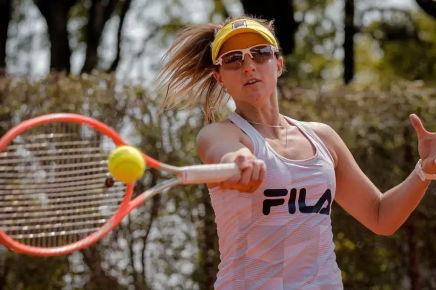 Podoroska en la 2° ronda del WTA de Cali (La Nacion)