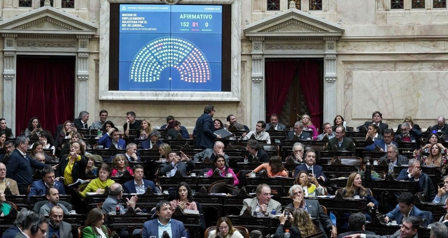 Con un quorum de 138 presentes, en sesión especial, los legisladores emplazaron a las comisiones de Presupuesto y Hacienda y Educación para dictaminar sobre las iniciativas en una próxima reunión. Foto: HCDN.