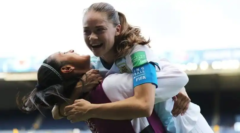 La jugadora Estefanía Banini fue elegida en el equipo ideal de Sudamérica