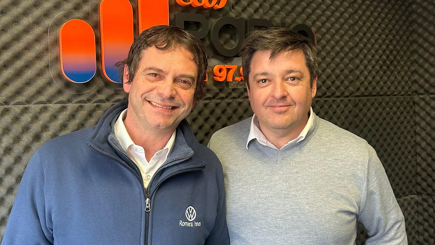 Luciano Amado y Centolanza estuvieron en Ecos Radio