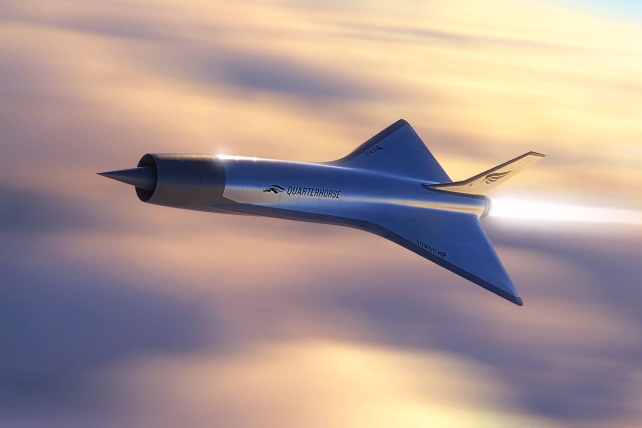 Hermeus revela cómo será la primera aeronave autónoma hipersónica del mundo