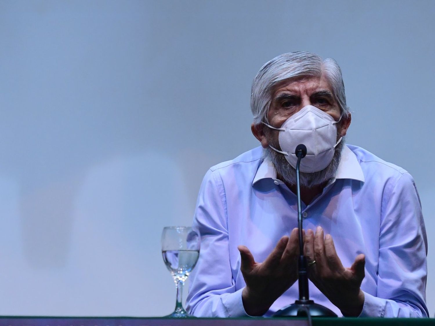 Moyano explicó cómo se vacunó: "No formé parte de ninguna lista VIP"