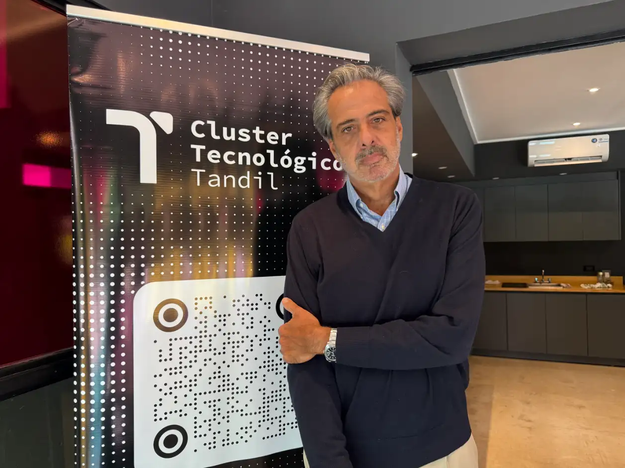 Esteban Sarabia, presidente del Cluster Tecnológico Tandil.