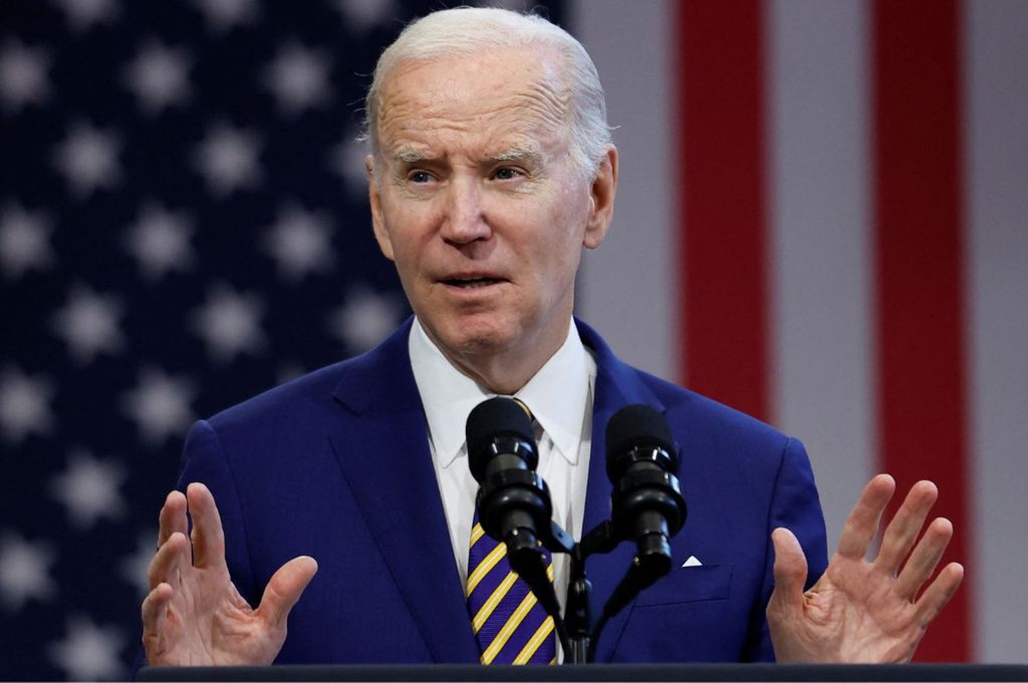 Joe Biden: “Derribaremos cualquier objeto volador que represente una amenaza para nosotros”